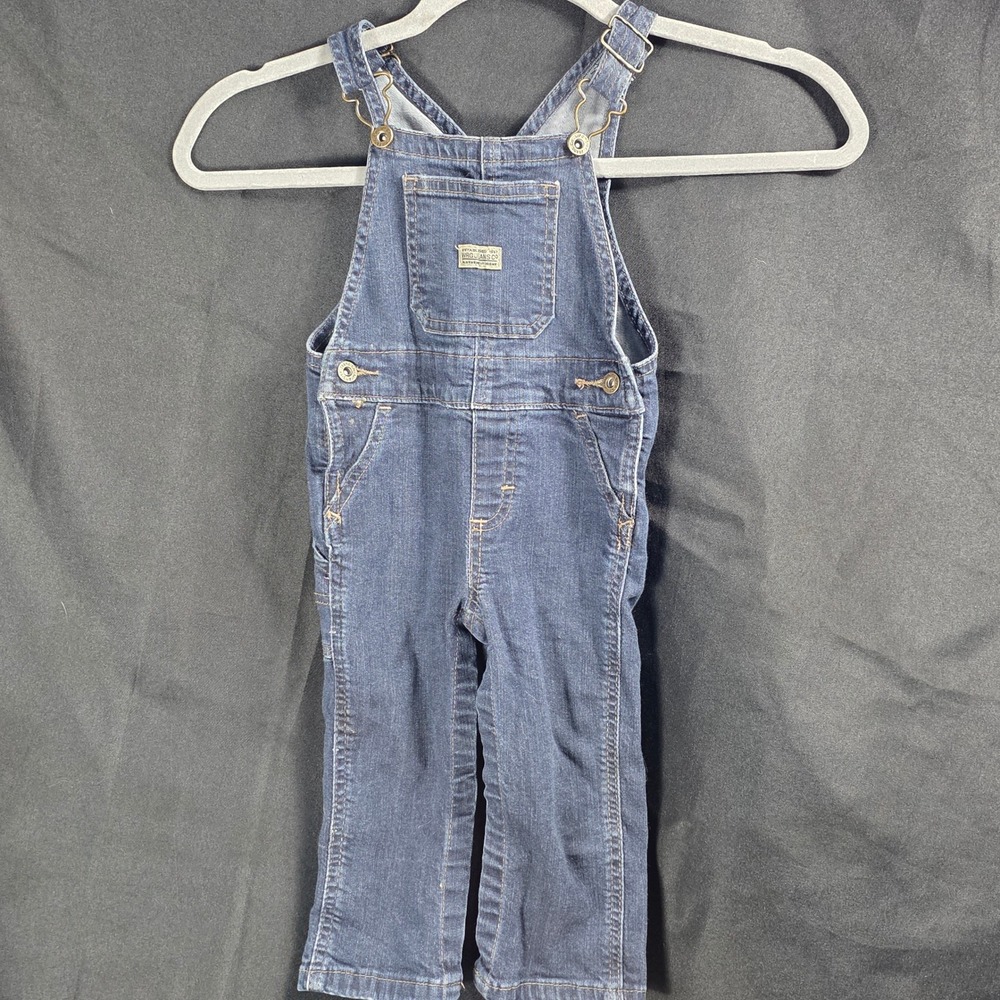 Kids WRG‎ Jeans Co Denim Overalls Blue Bib Pant Jumpsuit Size 18 Months